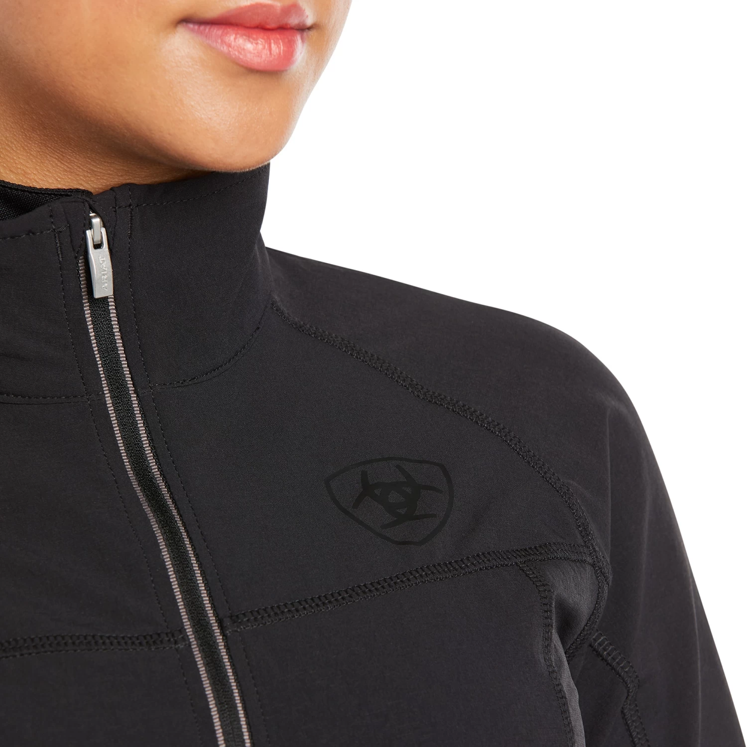 Agile Softshell Jacket - Black 2 Agile Softshell Jacket - Black - Image 2