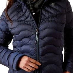 Ideal Down Coat - Navy 7 Ideal Down Coat - Navy -Horse Riding Equipment AR 10046759 2