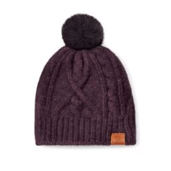 Entwine Beanie - Raisin Heather