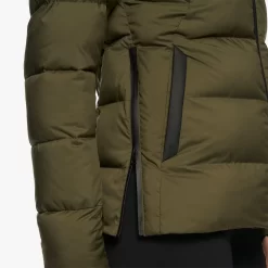 Matte Quilted Puffer Jacket - Green 7 Matte Quilted Puffer Jacket - Green -Horse Riding Equipment CT GID267 NY096 5E003