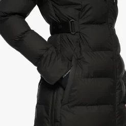 Belted Quilted Coat - Black -Horse Riding Equipment CT GID268 NY096 99992