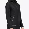 Hooded Mesh Softshell - Black