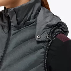 Nylon Puffer Vest - Charcoal Grey 7 Nylon Puffer Vest - Charcoal Grey -Horse Riding Equipment CT GLD272 NY099 89892