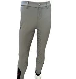 CT Line System Breeches Junior - Grey -Horse Riding Equipment CT PAK003 JE010 8C00 3