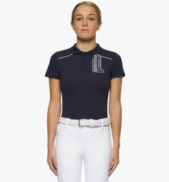 CT Junior Cotton Polo - Navy