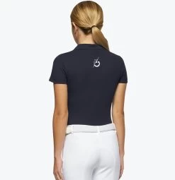 CT Junior Cotton Polo - Navy 5 CT Junior Cotton Polo - Navy -Horse Riding Equipment CT POA081 CO046 79012