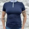Seersucker Competition Jersey S/S - Navy