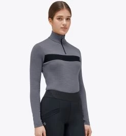 Tech Wool Training Polo - Grey