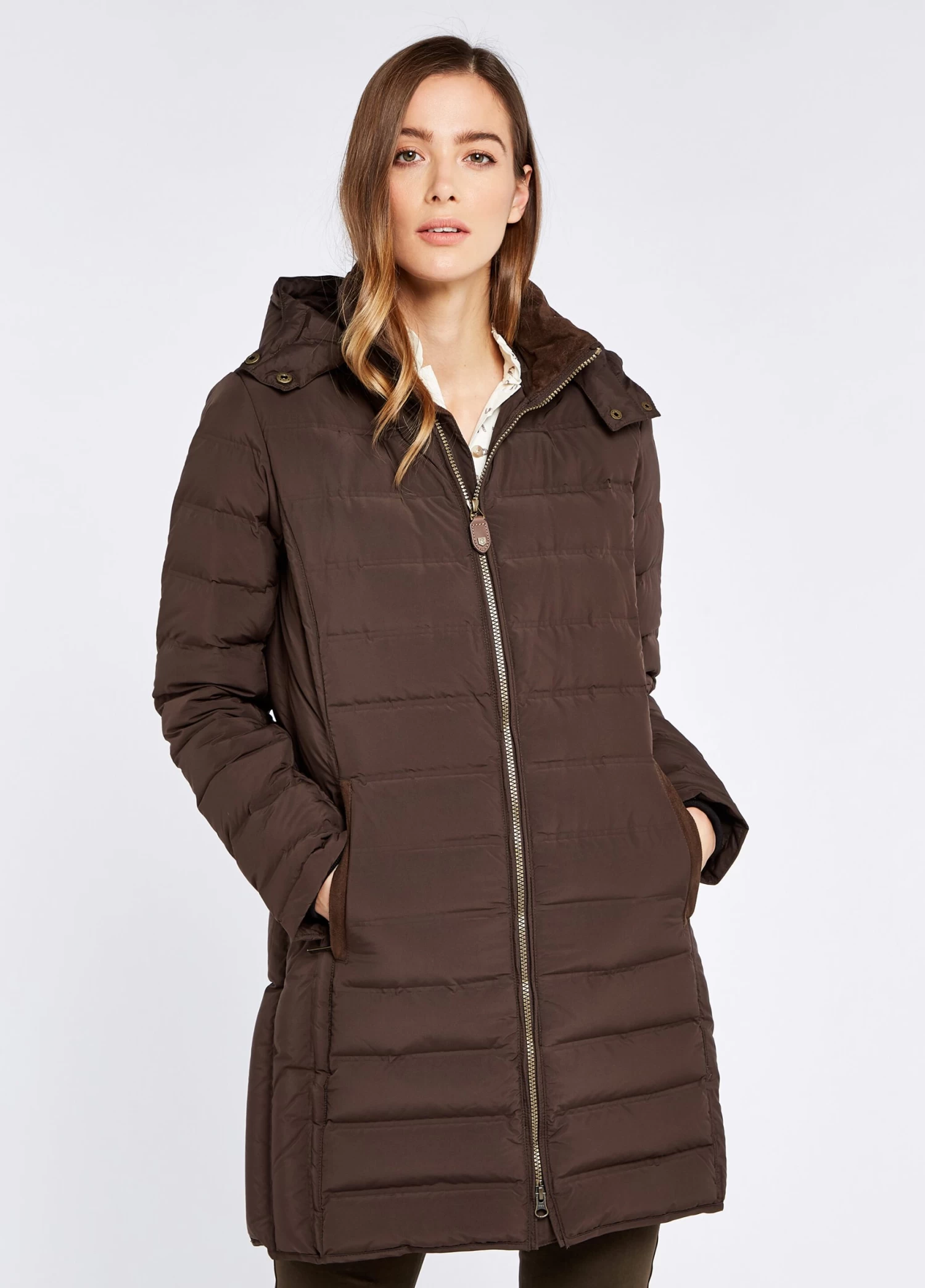 Down Jacket Ballybrophy - Peat 3 Down Jacket Ballybrophy - Peat - Image 3