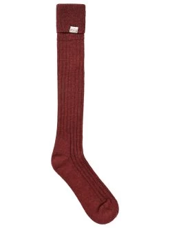 Alpaca Socks - Malbec