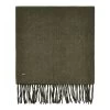 Robinson Wool Scarf - Dusky Green