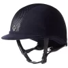 Ayr8 Riding Helmet - Navy/Silver