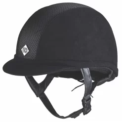Ayr8 Plus Riding Helmet - Black