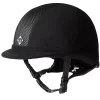 Ayr8 Plus Riding Helmet - Black/Silver