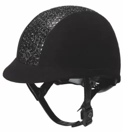 Ayr8 Plus Sparkly Ventilated Round - Black