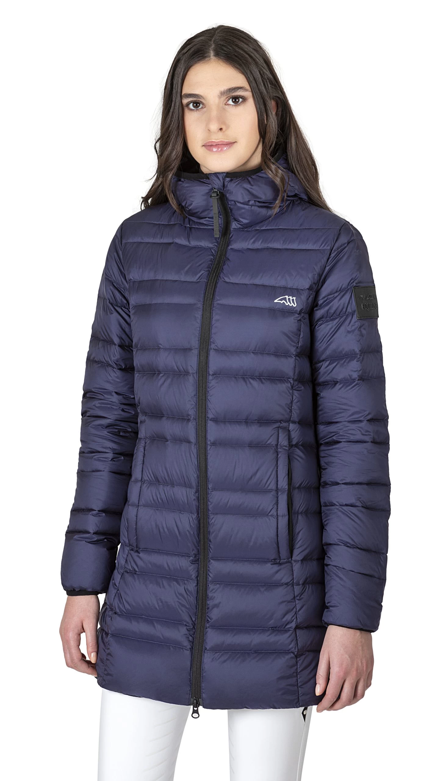 Cemdyc Long Down Jacket - Cobalto 1 Cemdyc Long Down Jacket - Cobalto