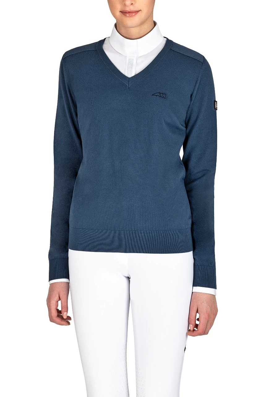 Ellye Pullover - Diplomatic Blue 1 Ellye Pullover - Diplomatic Blue