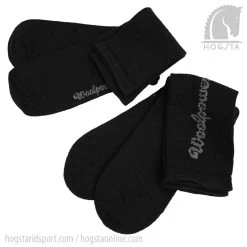 2-pack Liner Sock + Logo Sock 400 - Black