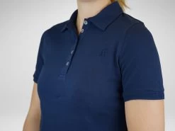Cotton Polo HOelsa - Navy 8 Cotton Polo HOelsa - Navy -Horse Riding Equipment HOG 109 19 3920 3