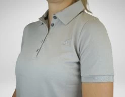 Cotton Polo Rhinestone HOemma - Sand -Horse Riding Equipment HOG 109 19 3920S 3