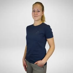 T-shirt HOelin - Navy -Horse Riding Equipment HOG 112 19 39206 4