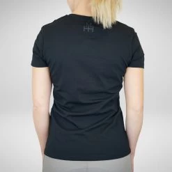 T-shirt HOsara - Black -Horse Riding Equipment HOG 112 BLK1 2