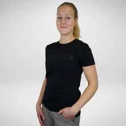 T-shirt HOsara - Black -Horse Riding Equipment HOG 112 BLK1 4