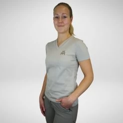 T-shirt HOtessan - Sand -Horse Riding Equipment HOG 113 14 00003 4