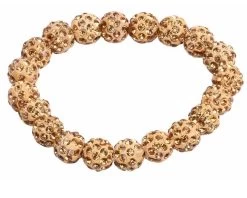 Hair Scrunchy - Diamond Gold