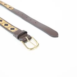 Belt Handmade Pearls - Gold 5 Belt Handmade Pearls - Gold -Horse Riding Equipment KEN 42556 412 scaled