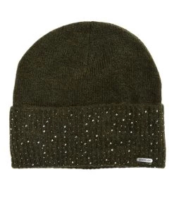 KLsafiya Hat - Green Black Ink