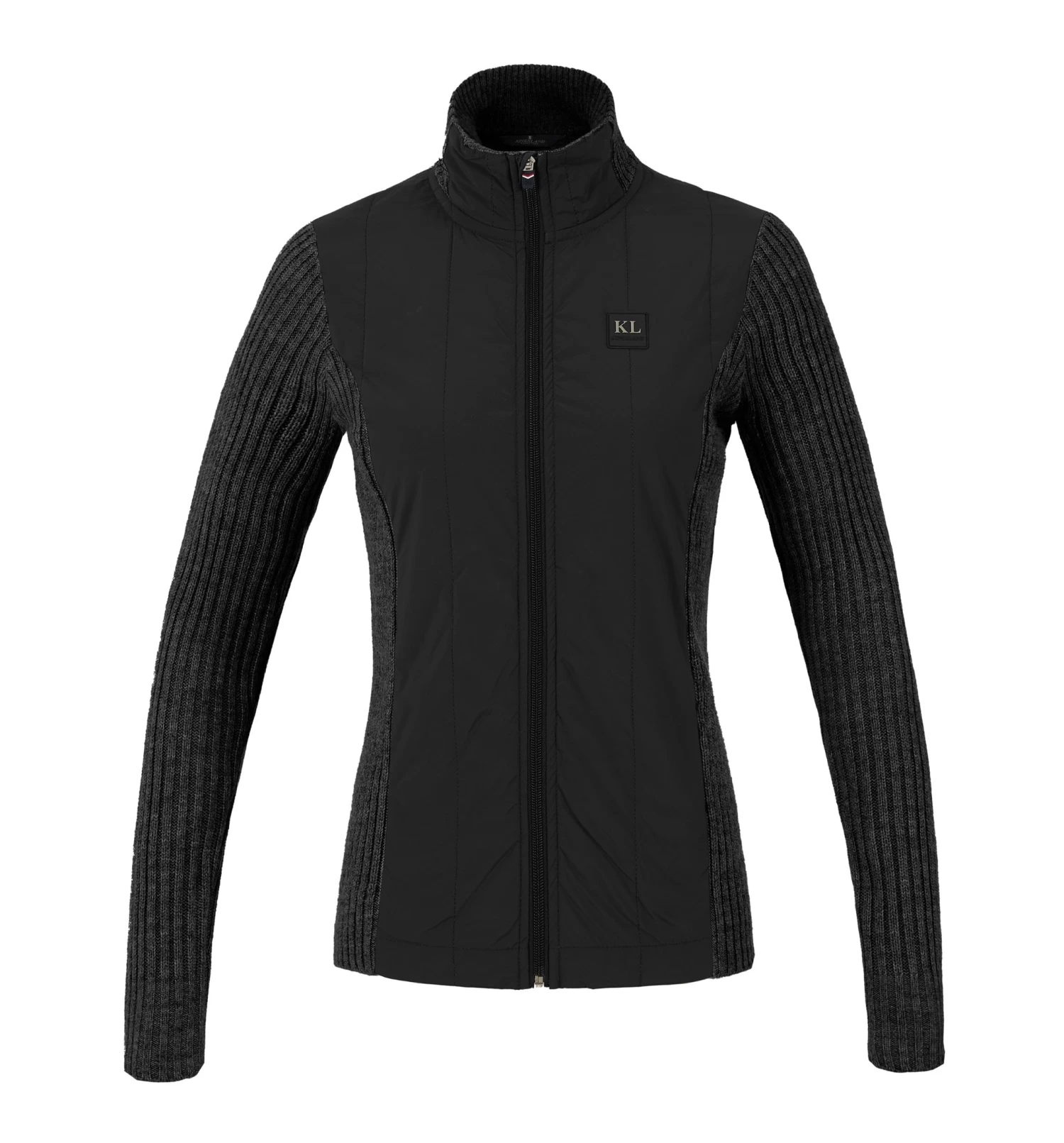 KLelee Knitted Jacket - Black 1 KLelee Knitted Jacket - Black