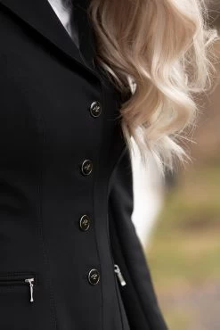 Competition Jacket Wilma - Black -Horse Riding Equipment KQ 8086 3 scaled
