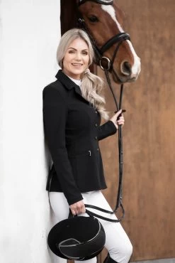 Competition Jacket Wilma - Black -Horse Riding Equipment KQ 8086 4 scaled