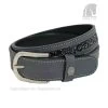 Leather Belt CR - Grey - Jet Platinum