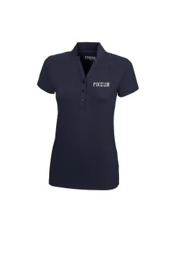 Dalila Sleeveless Polo- Navy