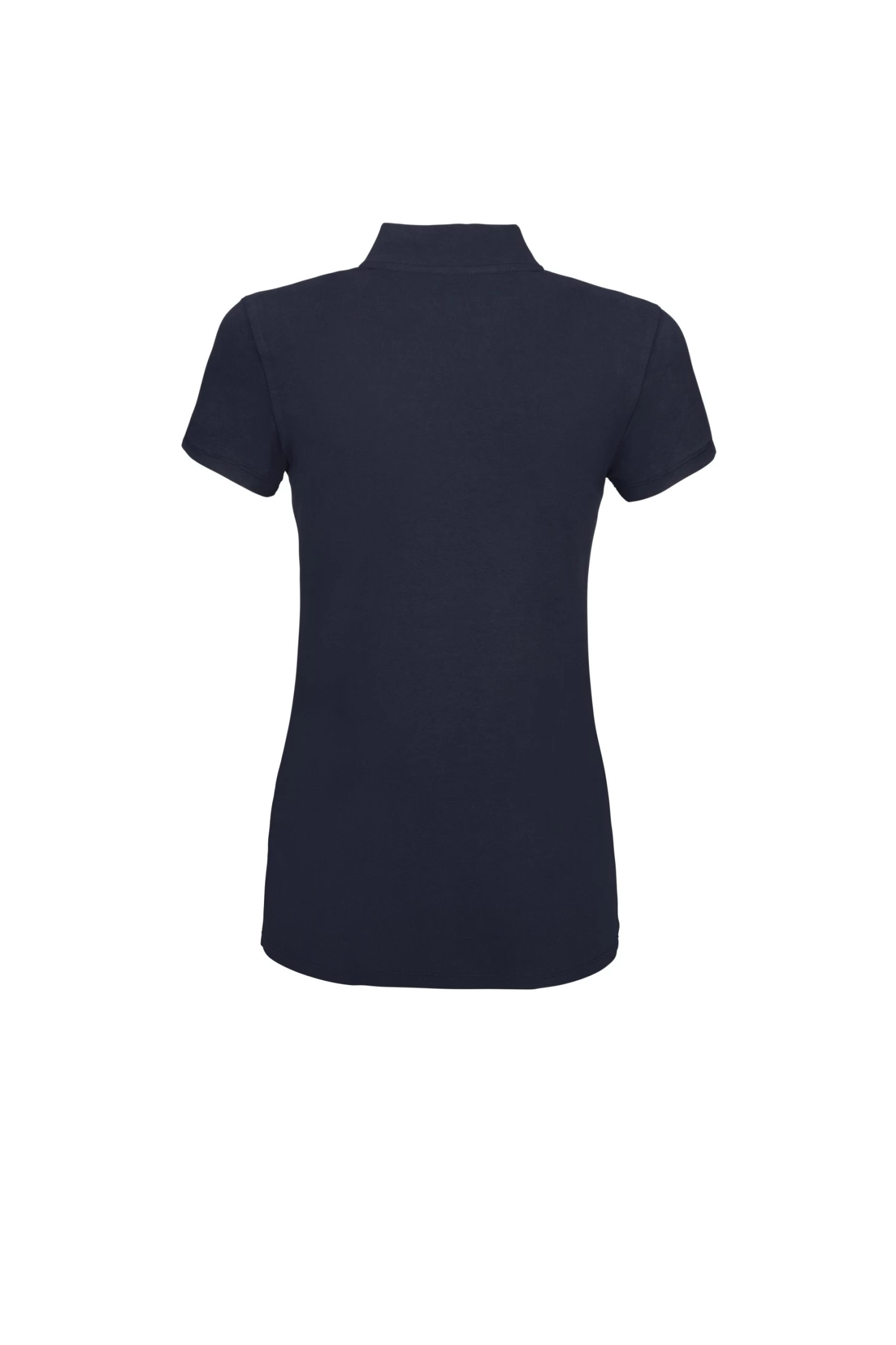 Dalila Sleeveless Polo- Navy 2 Dalila Sleeveless Polo- Navy - Image 2