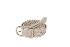 Braided Belt - Beige