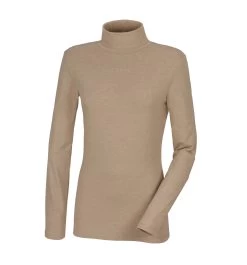Riding Shirt Rollneck - Taupe
