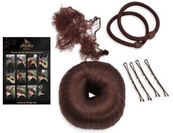Complete Set For Hair Set - Brown