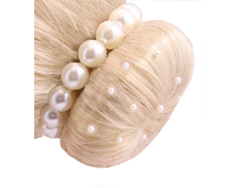 Pearl Scrunchie - Pearlescent 1 Pearl Scrunchie - Pearlescent