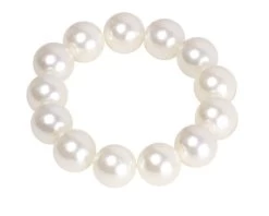 Large Pearl Scrunchie - Pearlescent
