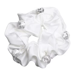 Alycia Scrunchie - White