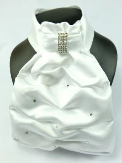 Stock Tie Contessa Grace - White