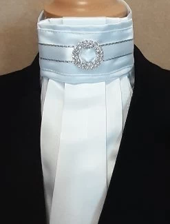 Stock Tie Kendra - White/Silver