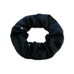Hair Tie With Crystals - Black