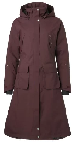 Stella Winter Coat - Mulberry