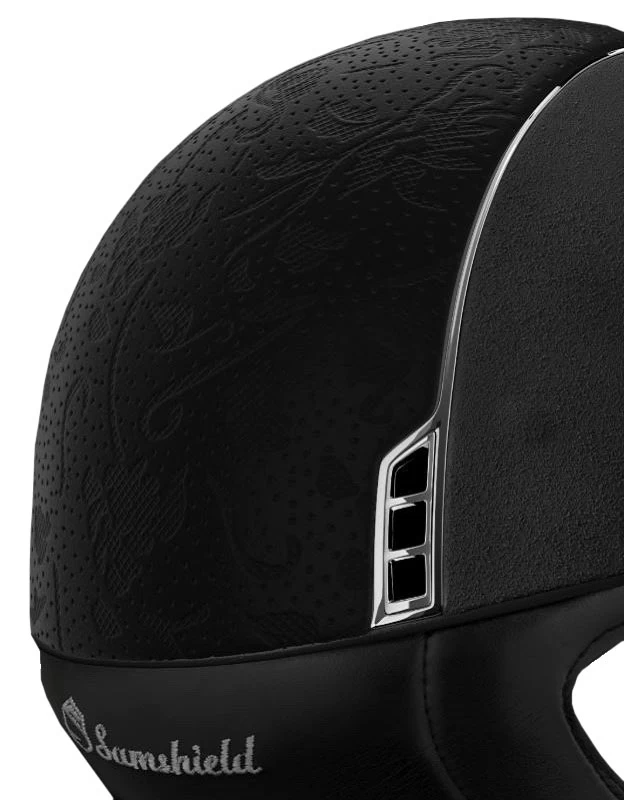 Alcantara Flower Leather DC - Black 4 Alcantara Flower Leather DC - Black - Image 4