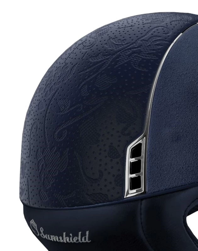 Alcantara Flower Leather CC - Navy/S 4 Alcantara Flower Leather CC - Navy/S - Image 4