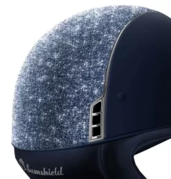 Shadowmatt Crystal Fabric DC - Navy 7 Shadowmatt Crystal Fabric DC - Navy -Horse Riding Equipment UT 30126 navy bak narbild ny